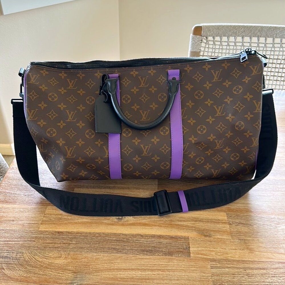 Louis Vuitton Keepall Bandouliere 50 - Violet